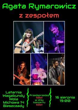 Cisna Wydarzenie Koncert AGATA RYMAROWICZ z zespołem
